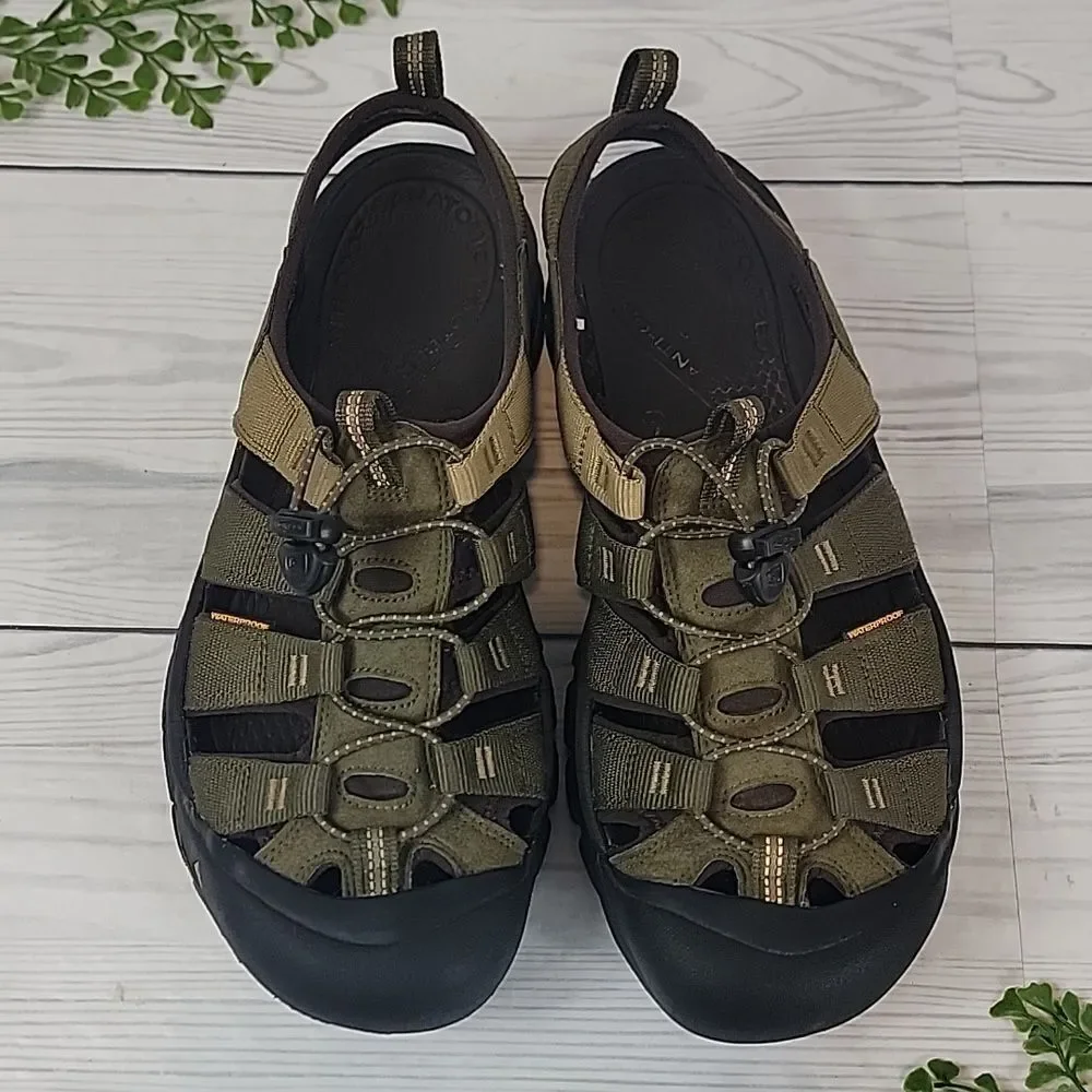Keen Newport multi-sport Sandals Khaki Olive Mens Size 11
